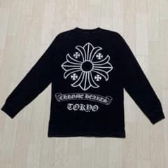 クロムハーツ　TOKYO 長袖Tシャツ　ブラック　サイズS 4S187 クロムハーツ TOKYO 長袖Tシャツ ブラック サイズS 4S187 - メルカリ