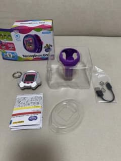 ぽこピーランド入り】Tamagotchi Uni 本体 パープル バンド付き - メルカリ