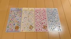 国内正規品　ボンボンドロップシール しずくちゃん　mini ミニ　４枚セット