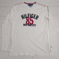 TOMMY HILFIGER 長袖Tシャツ ホワイト Lサイズのサムネイル