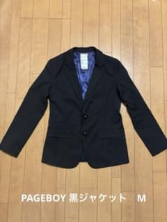 PAGEBOY テーラードジャケット　黒　Mサイズのサムネイル