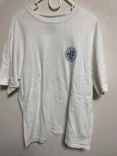 HUF ホワイト Tシャツ ロゴプリント　汚れありのサムネイル