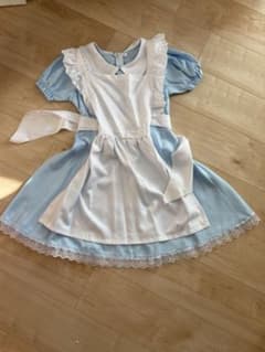 アリス コスプレ ワンピース2点セット　 ハロウィン130cmのサムネイル