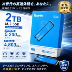 メーカー5年保証 新品 Biwin M350 2TB Gen4 SSD - メルカリ