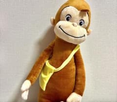 Curious George おさるのジョージ 大きなぬいぐるみのサムネイル