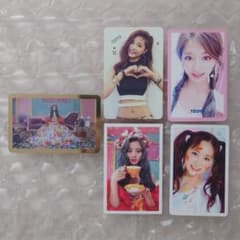 TWICE ツウィ Fanfare ハイタッチ SIGNAL ピンク枠 セットのサムネイル