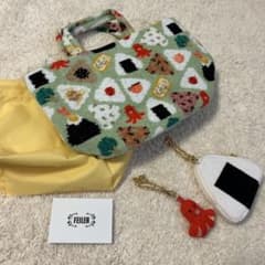 新品未使用 タグ付き フェイラー おむすび柄トートバッグとバッグ 