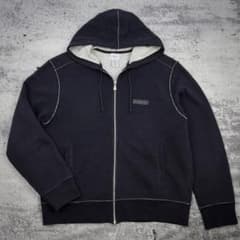 Calvin Klein Jeans CK ジップアップ パーカー ネイビー Mのサムネイル