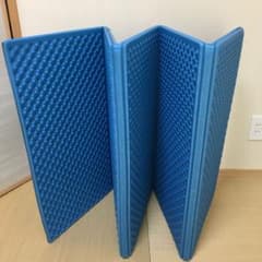 キャンプ　マット　1回使用のサムネイル