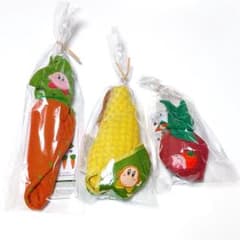 星のカービィ とれたて！プププやさい まきまきおやさいタオル ナムコ限定