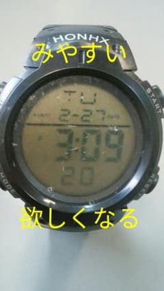 デジタル腕時計のサムネイル