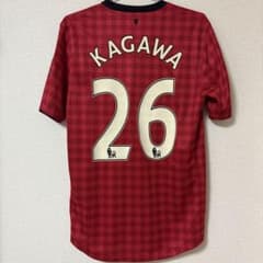 正規品 マンチェスター・ユナイテッドFC 12/13 香川真司 ユニフォーム L 正規品】マンチェスターユナイテッド12/13香川真司ユニフォーム パッチ
