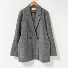 25AW✨カレンソロジー　グレンチェックカラミジャケット　テーラードジャケット 25AW✨カレンソロジー グレンチェックカラミジャケット テーラード