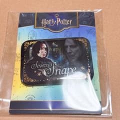 ゼブルス スネイプ ビッグ グリッター スクエア缶バッチ ハリー