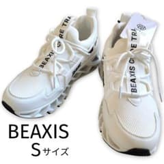 【新品タグ付】BEAXIS バランスコアスニーカー2.5 Sサイズ　ホワイトのサムネイル