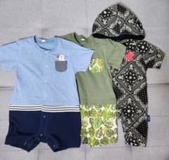 ベビー ロンパース まとめ売り 70cm 80cm AZUL 西松屋のサムネイル