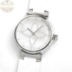 ヴィトン VUITTON タンブール 【Q13M0】 ダイヤ 時計 極美品 - メルカリ