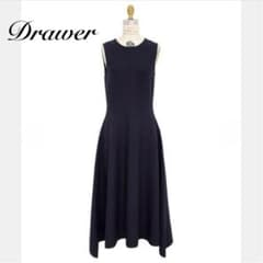 【専用】美品✨Drawer 18G ダブルフェイス ニットワンピース 黒 専用】美品✨Drawer 18G ダブルフェイス ニットワンピース 黒 - メルカリ