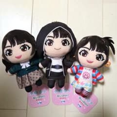 GiGO限定 水樹奈々 ぬいぷりけ おすわり 全3種類コンプリートセット