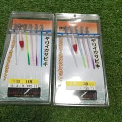 イカサビキTCF2段針 釣り仕掛け 2セットのサムネイル