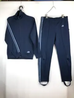 80s ミズノ トラックスーツ セットアップ ジャージ Lサイズ