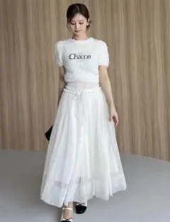 snidel chacott チュースカート アイボリー 1