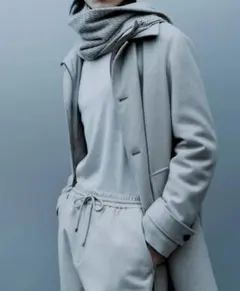 AGNONA ヘリンボーン チェスターコートのサムネイル