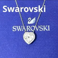 スワロフスキー ネックレス 一粒 Solitaire シルバー正規品 新品 箱付 