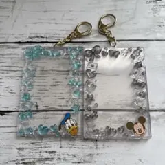 ディズニーストア シークレットカードホルダー ミッキー　ドナルド　セット