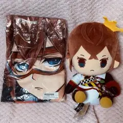 ツイステ スペシャルハンドメイド風お座りぬいぐるみ バスタオル リドル