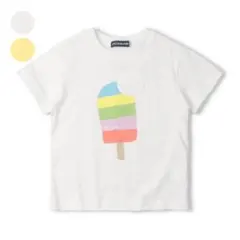 LITTLE BEAR CLUB カラフルアイス半袖Tシャツ　v46896のサムネイル