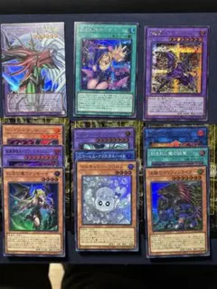 遊戯王OCG 黒魔導のカーテン　シークレット含む3パック開封セット