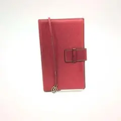 希少 Cartier カルティエ マストライン メガネケース レザー ボルドー