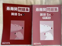 四谷大塚　予習シリーズ　国語　5年下　 演習問題集　最難関問題集