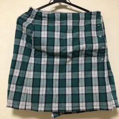 ギンガムチェック 巻きスカート(リバーシブル)