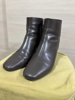 REGAL FAUVE リーガル ショートブーツ サイドジップ　ダークブラウン