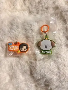 RIIZE ぷっくりめじるしアクセサリー ガチャガチャ アントン モンリョンイ