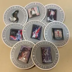 Michael Jackson vol.2 ピンバッジ 8点セット 가챠