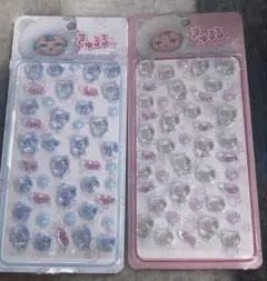 ボンボンドロップシール　プクプクキャンディ シール 2シートセット