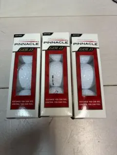 PINNACLE GOLD ゴルフボール　ゴルフボール　未使用３箱＋おまけ３球
