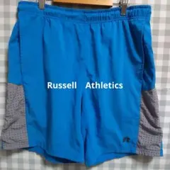 Russell Athletic ショートパンツ ブルー　サイズS（28-30）のサムネイル