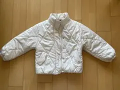 メゾピアノ 140 mezzo piano 中綿コート アイボリー ジャケット