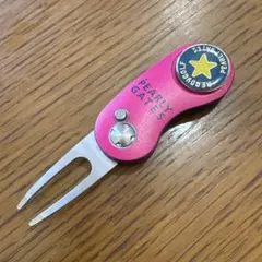 PEARLY GATES パーリーゲイツ　グリーンフォーク　マーカー１個　ピンクのサムネイル