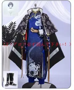 小柳ロウ　2周年　コスプレ衣装　チャイナ　ウィッグ、煙管付き 小柳ロウ 2周年 中華 コスプレ衣装 にじさんじ - メルカリ