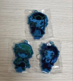 鬼滅の刃　ここみえアクリルフィギュア玖ノ型　獪岳&童磨&善逸