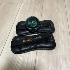IGNIO アンクル・リストウエイト 0.5kg セット NSDPOWER1個