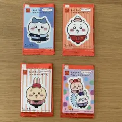 マクドナルドオリジナル ちいかわ シール 4枚セット