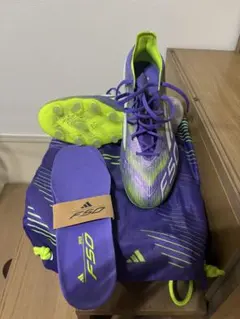 も様 F50サッカースパイク 最軽量天然皮革バージョン 26 - メルカリ