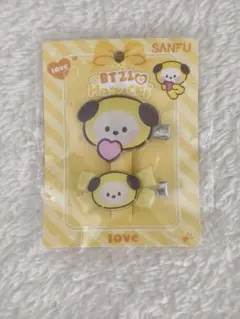 BT21 BTS CHIMMY ヘアクリップ 公式品 新品