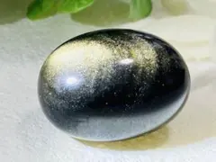 天然】☆円模様虹入り厄除け・魔除け☆77mmモリオン スフィア 丸玉 